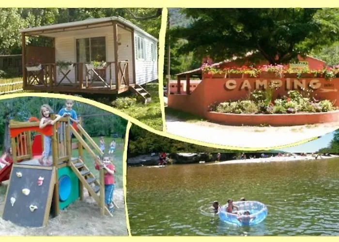 Camping 4 étoiles - Piscine - Ccbbihi